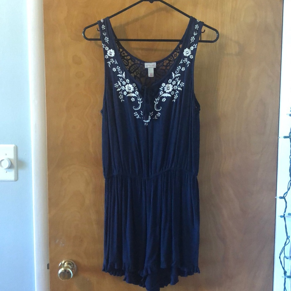 Navy blue Cape Juby romper